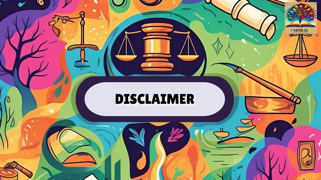 Disclaimer A Powerful and Uplifting Moral Story for Life-Changing Lessons