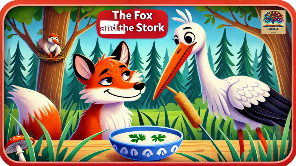 The Fox and the Stork: A Fable About Kindness and Revenge - A Lesson in Treating Others Right