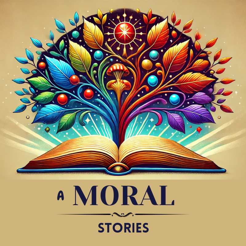 "Moral Stories Logo - Inspiring Short Stories for Everyone"