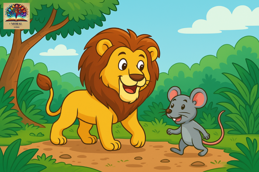 The Lion and the Mouse – A Powerful Moral Story of Kindness & Karma | The Lion and the Mouse Story with Moral 11 “The Lion and the Mouse become friends – a beautiful ending to the story.”