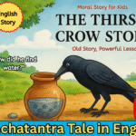 The Thirst Crow Story in english | Panchatantra tale in english