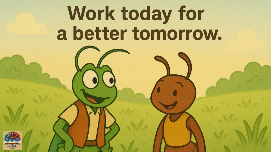The Ant and the Grasshopper Story in English – A Moral Tale on Hard Work and Preparation 17 The Ant and the Grasshopper Story in English