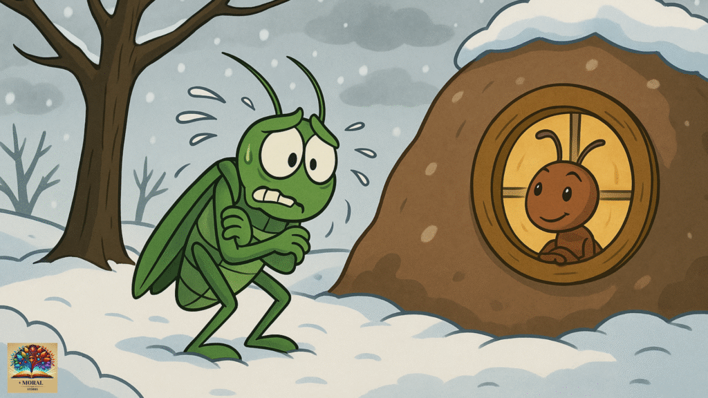 The Ant and the Grasshopper Story in English – A Moral Tale on Hard Work and Preparation 13 The Ant and the Grasshopper Story in English