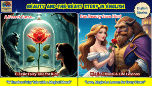Beauty and the Beast story in English | Classic fairy tale for kids with moral and life lessons