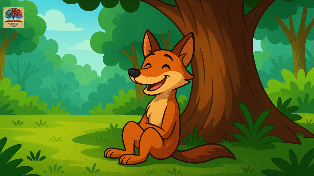 The-Talking-Cave-Story-in-English-scene-10-1024x576 The Talking Cave Story in English – A Clever Jackal Outsmarts the Hungry Lion | Panchatantra Moral Tale