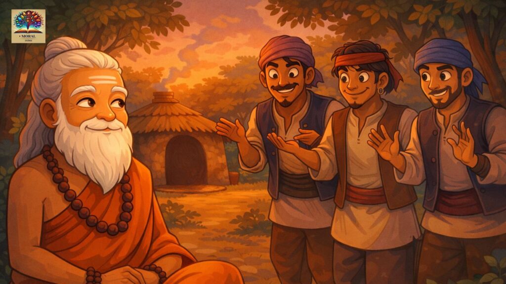 135-1024x576 The Foolish Sage and the Thieves: A Moral Story About Overconfidence and Wisdom