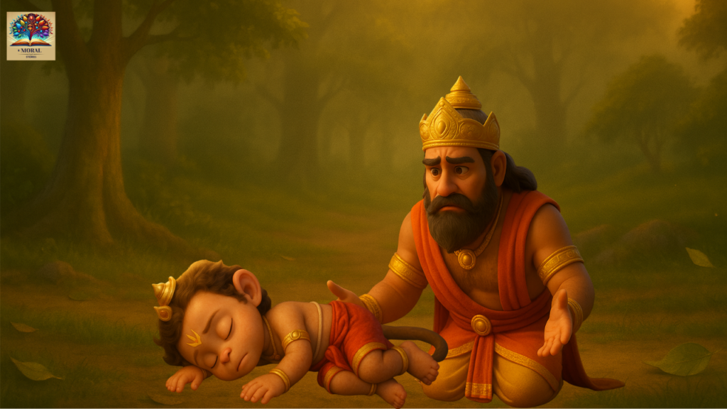 96-1024x576 Little Hanuman and the Sun God | Hanuman Childhood Story in English | Moral Story for Kids | Hindu Mythology for Kids