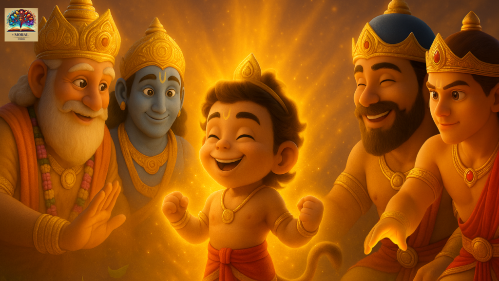 98-1024x576 Little Hanuman and the Sun God | Hanuman Childhood Story in English | Moral Story for Kids | Hindu Mythology for Kids