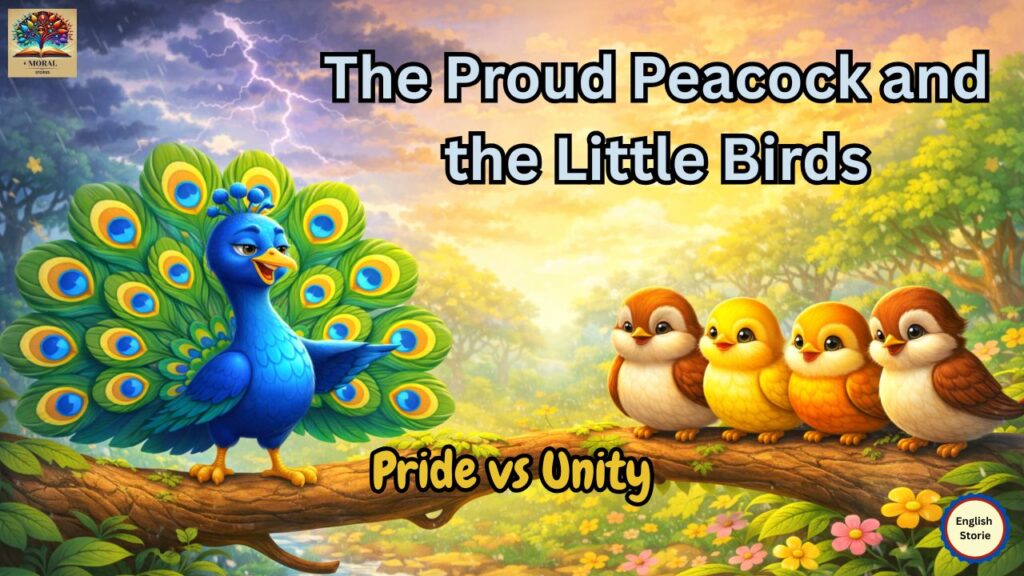 The-Proud-Peacock-and-the-Little-Birds-moral-story-for-kids-about-pride-and-unity-1024x576 The Proud Peacock and the Little Birds – A Powerful Moral Story for Kids About Pride, Unity, and Humility