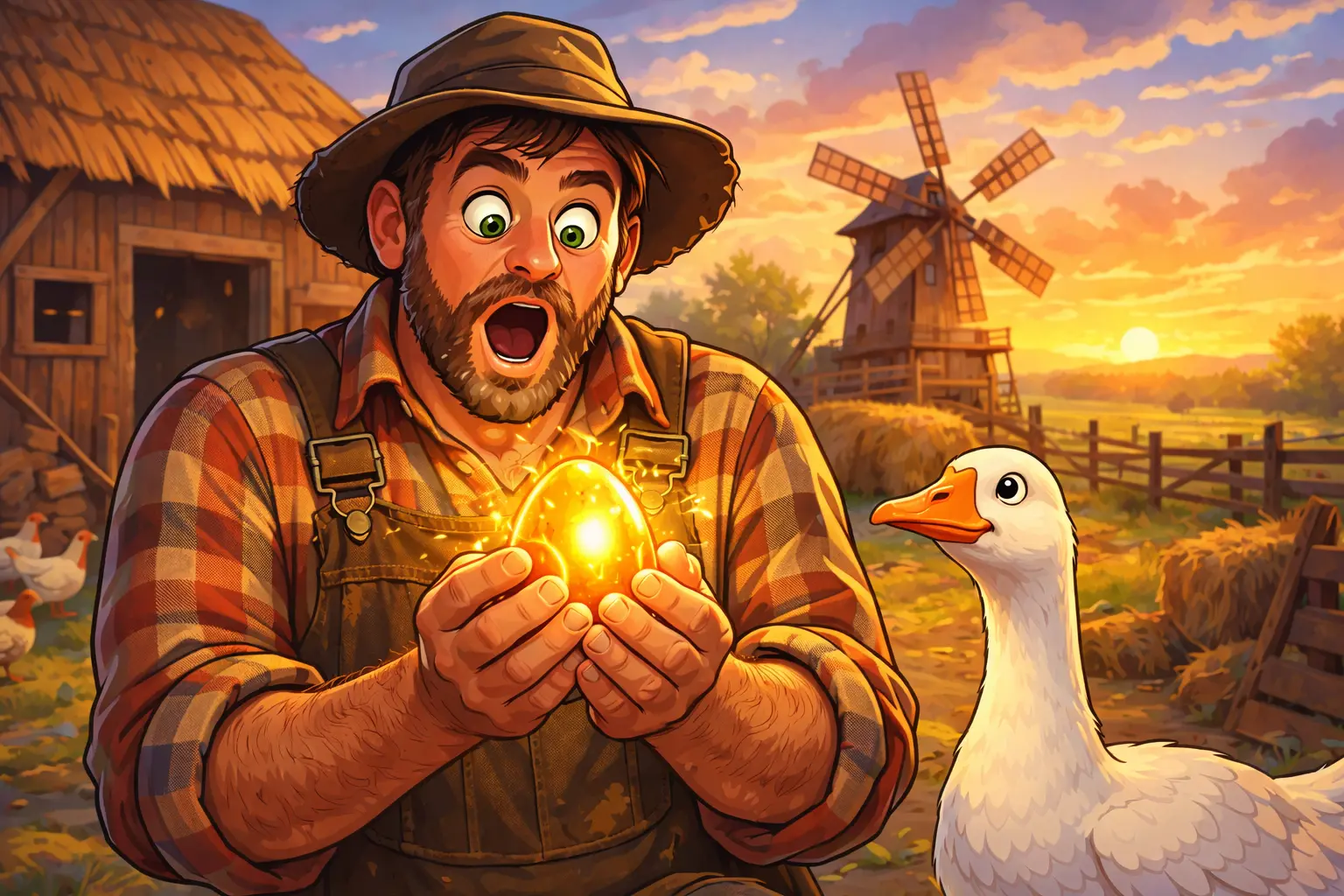 The Goose That Laid The Golden Eggs Moral Story The Goose That Laid The Golden Eggs Moral Story