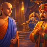 Tenali Raman Exposed a Liar Without Saying a Word - Tenali Raman silently confronting a nervous merchant in a royal court