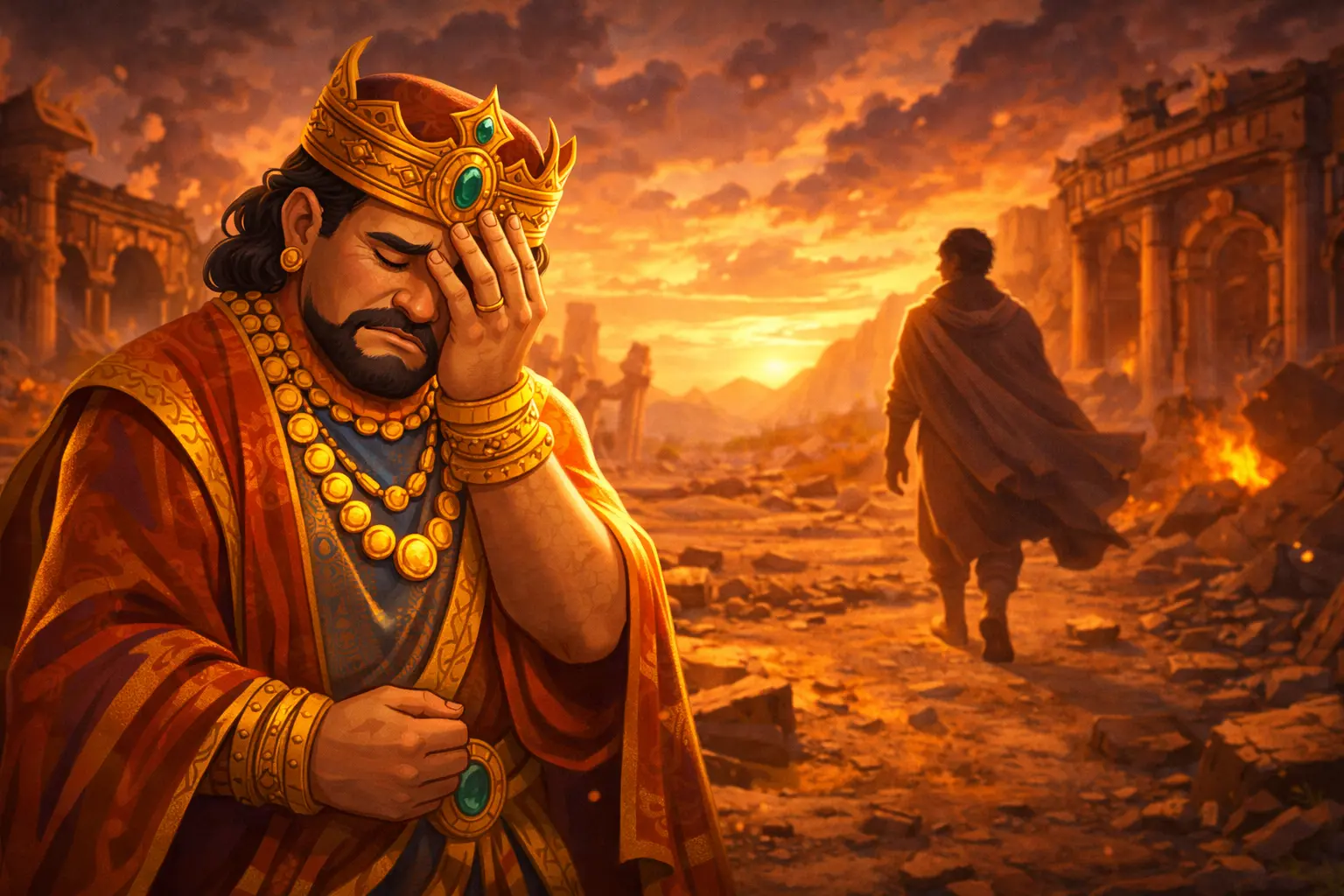 The King Who Lost His Kingdom by Trusting the Wrong Friend