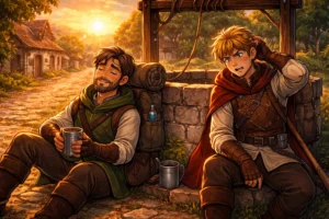 moral story of two travelers teaching gratitude and perspective