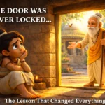 The Door That Was Never Locked Story - motivational moral story illustration