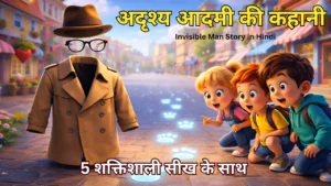 अदृश्य आदमी की कहानी बच्चों के लिए हिंदी में 5 शक्तिशाली सीख के साथ invisible man story image