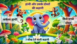 हाथी और उसके दोस्तों की कहानी बच्चों के लिए नैतिक कहानी