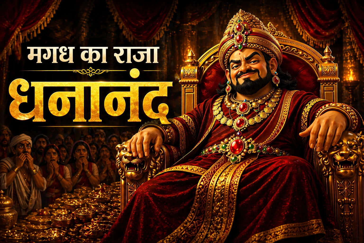 मगध का राजा धनानंद कौन था – सोने के सिंहासन पर बैठा नंद वंश का शक्तिशाली राजा