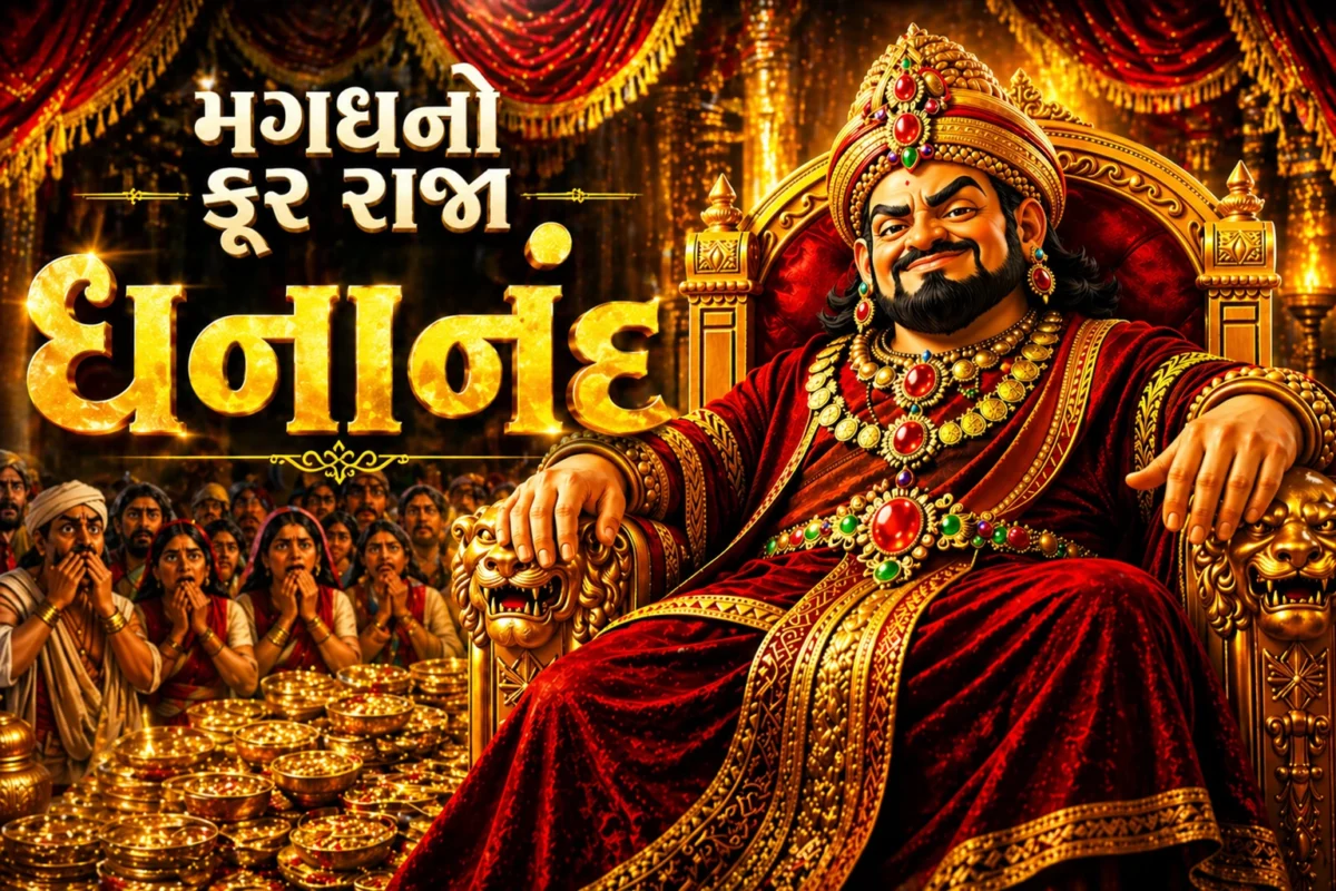 મગધનો-રાજા-ધનાનંદ-કોણ-હતો-દર્શાવતું-ઐતિહાસિક-ચિત્ર-1200x800 મગધનો રાજા ધનાનંદ કોણ હતો? લોભ, ક્રૂરતા અને તેના પતનની સંપૂર્ણ વાર્તા (ભાગ 1)