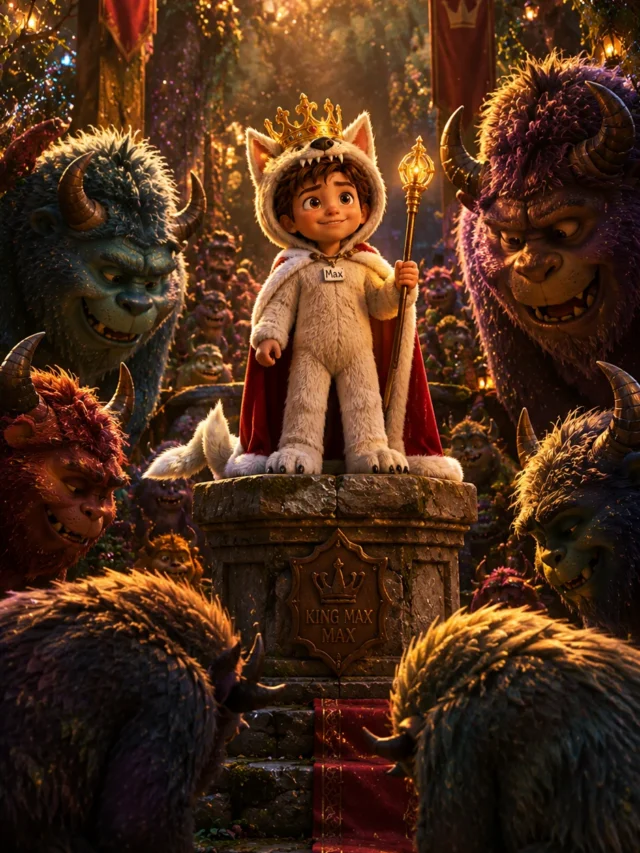 મેક્સ અને જંગલી રાક્ષસોની વાર્તા | Where the Wild Things Are Story in Gujarati