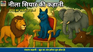 👉 नीला सियार की कहानी पंचतंत्र की प्रसिद्ध नैतिक कहानी thumbnail image