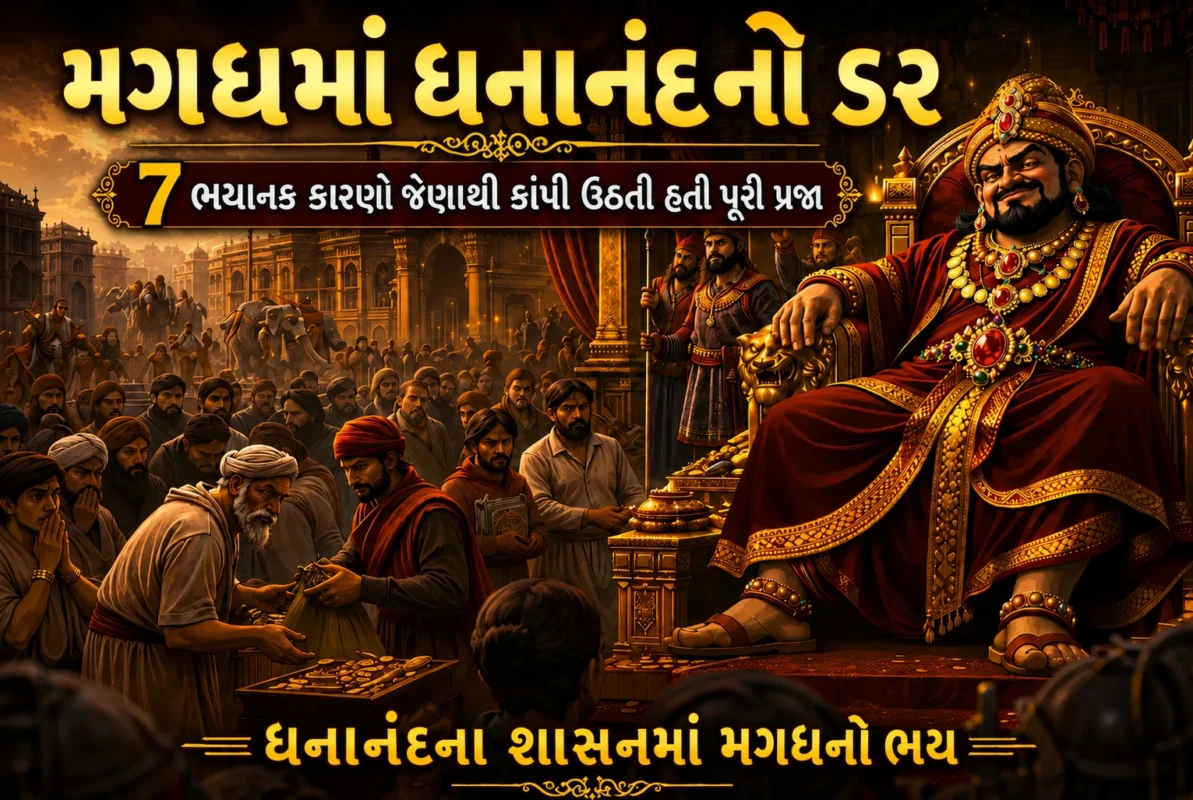 મગધમાં-ધનાનંદનો-ડર-–-નંદ-વંશના-ક્રૂર-રાજાના-શાસનનો-ભયંકર-દ્રશ્ય-thumbnail-1193x800 મગધમાં ધનાનંદનો ડર: ક્રૂર શાસન હેઠળ કંપતી પ્રજાની સંપૂર્ણ વાર્તા (ભાગ 2)