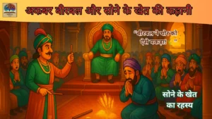 अकबर बीरबल और सोने के खेत की कहानी (Akbar Birbal and the Field of Gold Story)