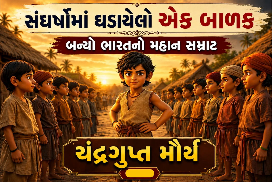 ચંદ્રગુપ્ત મૌર્યનું બાળપણ કે ચંદ્રગુપ્ત મૌર્યનું બાળપણ કેવું હતું
