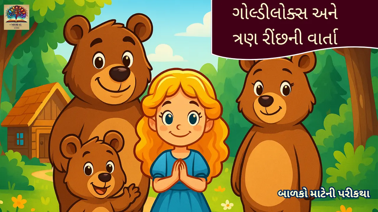 Goldilocks Story in Gujarati | ગોલ્ડીલોક્સ અને ત્રણ રીંછની સુંદર પરીકથા