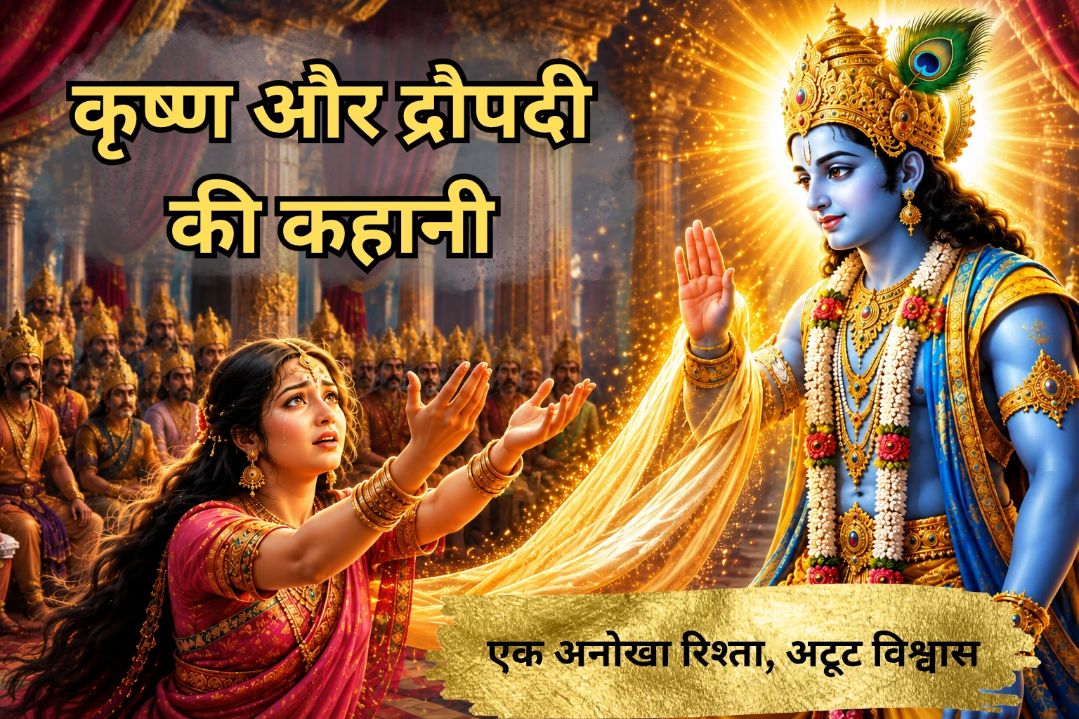 कृष्ण और द्रौपदी की कहानी (Krishna and Draupadi Story in Hindi)
