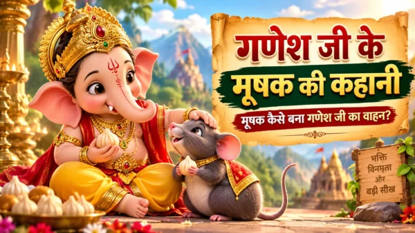 गणेश-जी-के-मूषक-की-कहानी-Ganesh-ji-mouse-story-in-hindi-गणेश-और-मूषक-की-कहानी-600x338 गणेश जी के मूषक की कहानी | Ganesh ji mouse story in hindi | गणेश और मूषक की कहानी