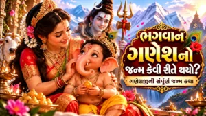 ભગવાન ગણેશનો જન્મ કેવી રીતે થયો