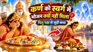 कर्ण को स्वर्ग में भोजन क्यों नहीं मिला – पितृ पक्ष से जुड़ी पौराणिक कथा