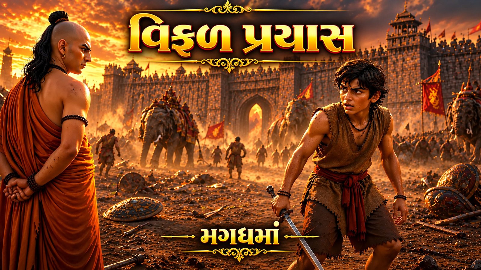 ચંદ્રગુપ્ત મૌર્યનું મગધ પર પ્રથમ આક્રમણ